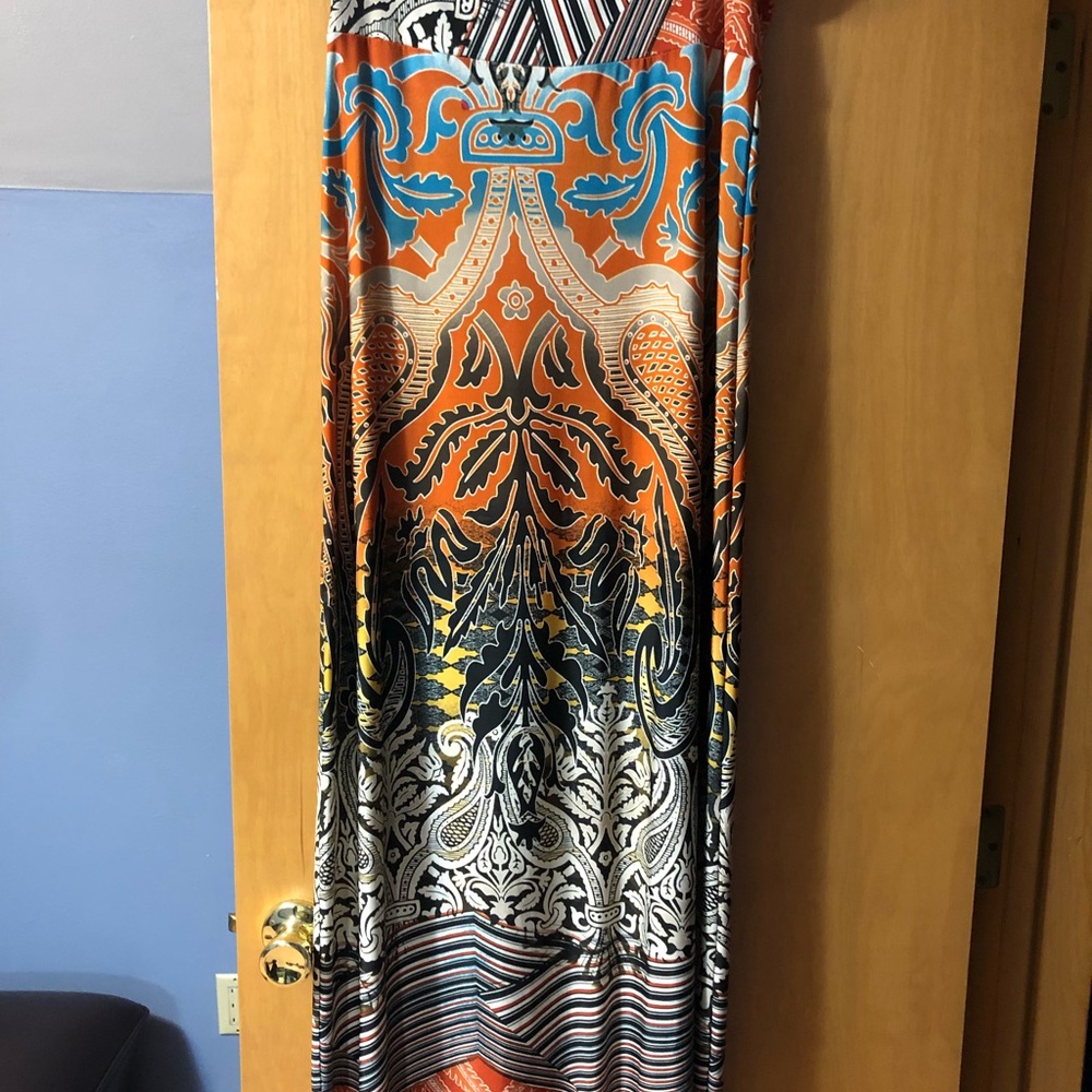 Colorful maxi skirt